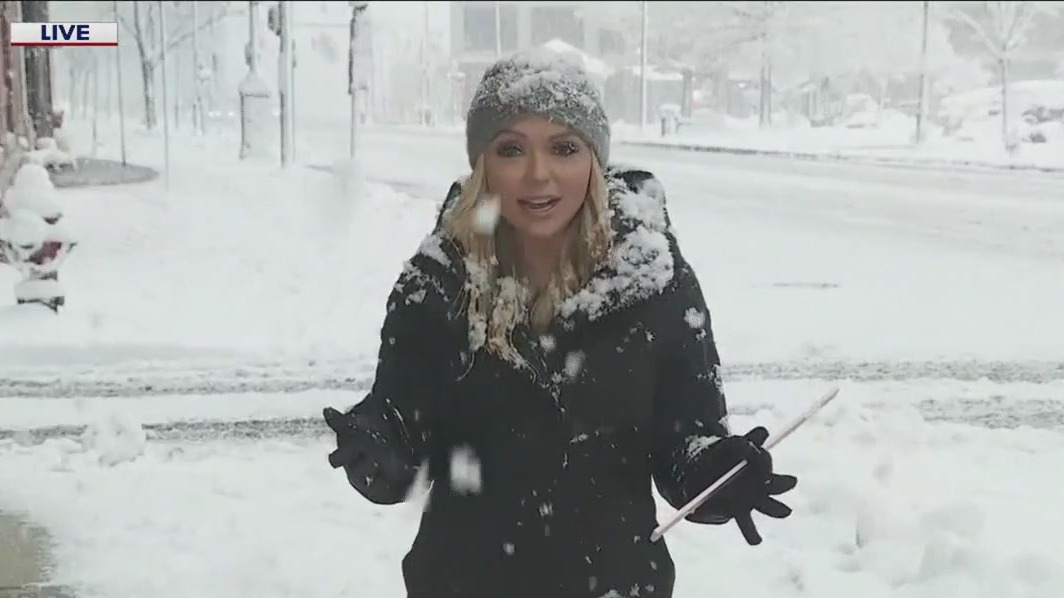 Nor'easter dumps snow across the East Coast