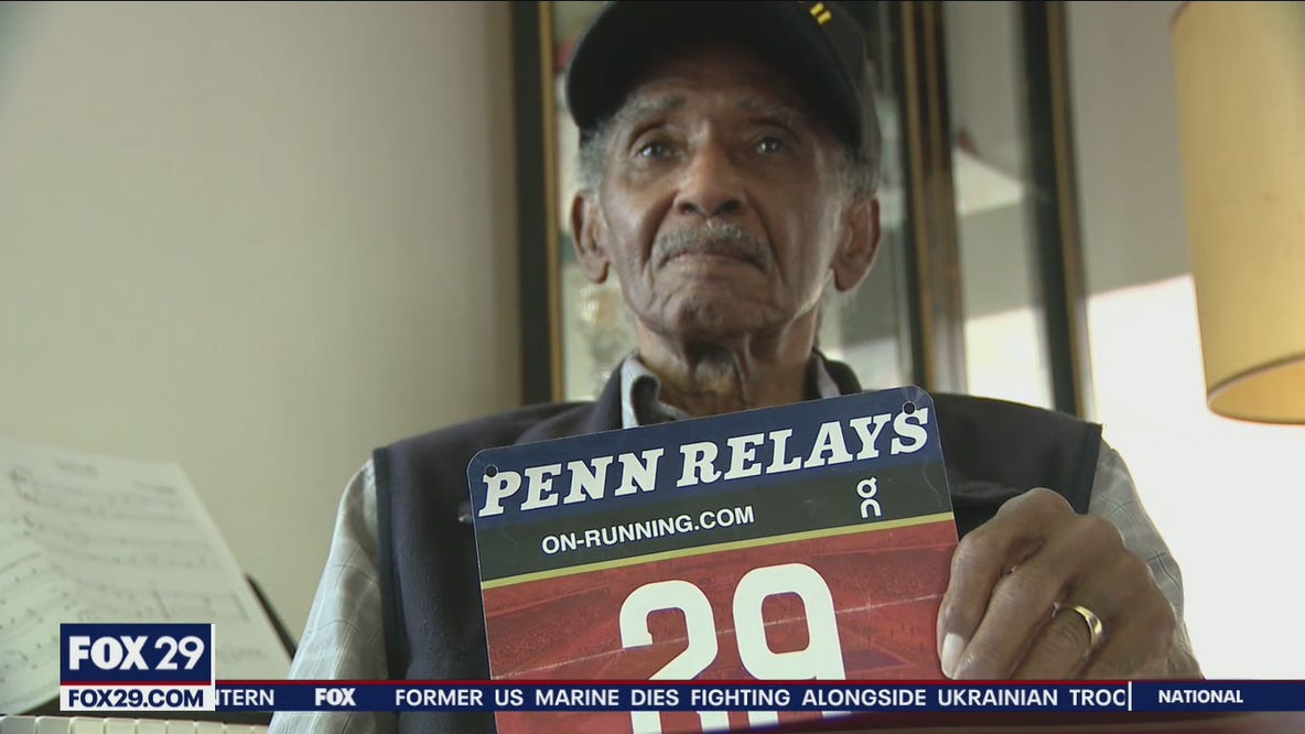 100-year-old runner at Penn Relays provides inspiration for family, friends