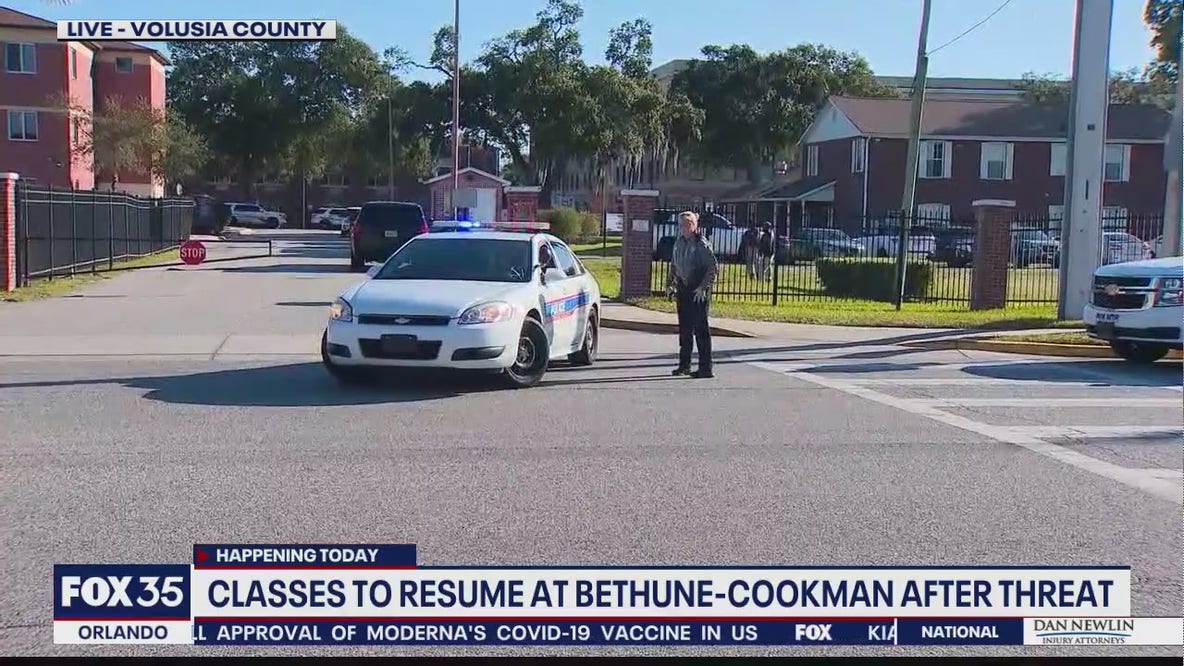 Classes resume at Bethune-Cookman after threat