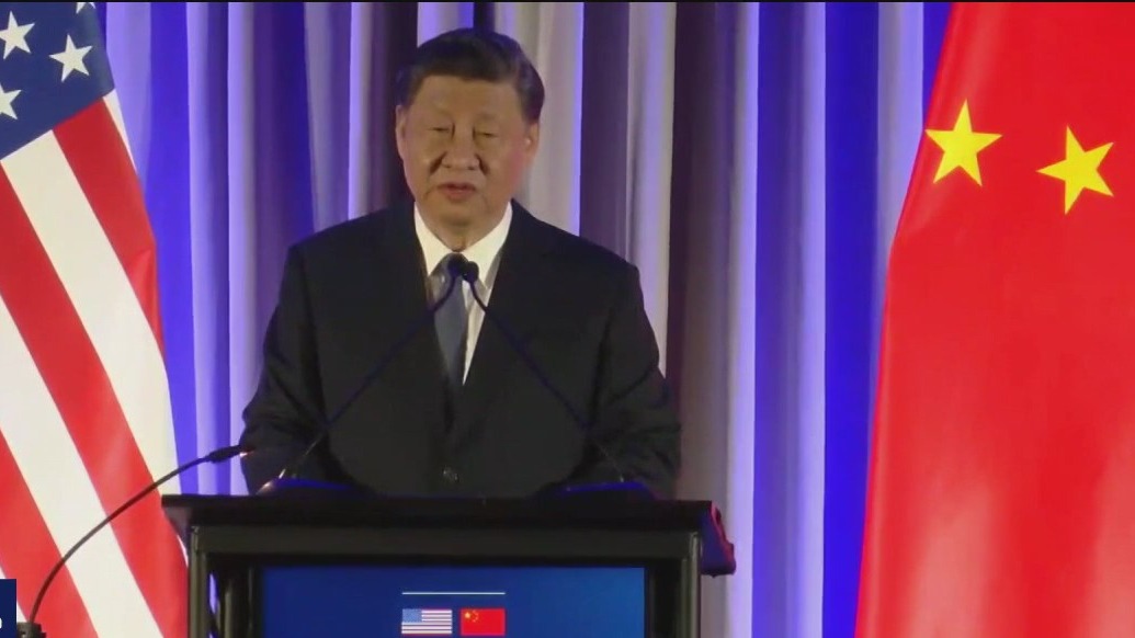 Chinese President Xi Jinping's APEC welcome reception met with protests