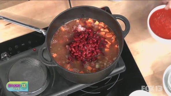 The Salvation Army makes beef and sweet potato chili