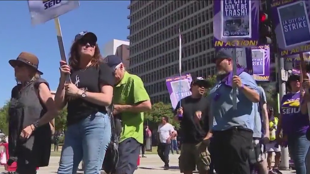 LA City Workers 1-day strike