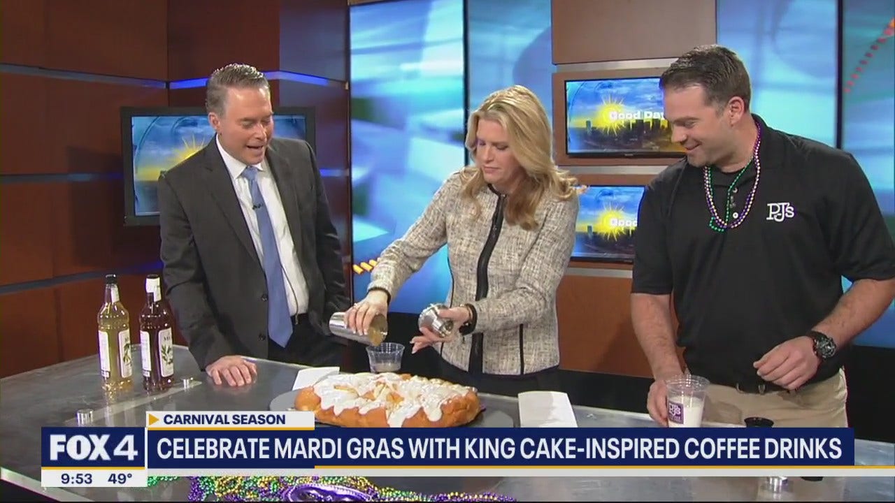 King Cake Coffee Drinks FOX 4 DallasFort Worth