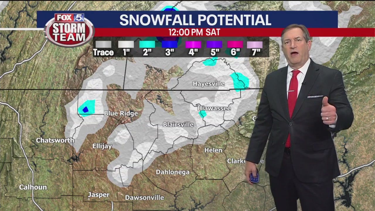 Will it snow in this weekend? FOX 5 Atlanta