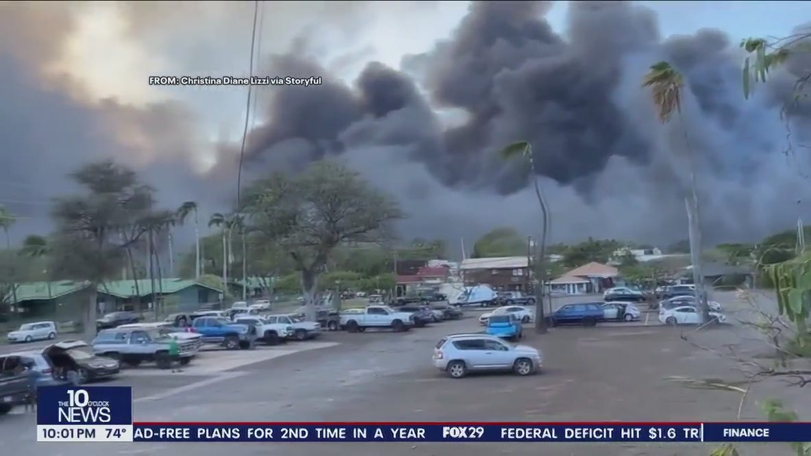 Local aid workers head to Maui amid deadly wildfires