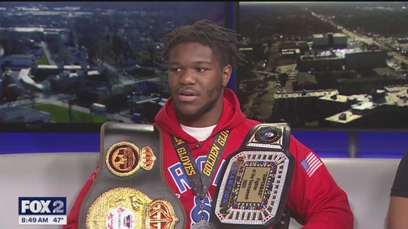 Golden Gloves silver medalist talks about national championship coming back to Detroit