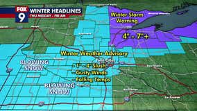 Minnesota weather: Sloppy snow Thursday afternoon, evening