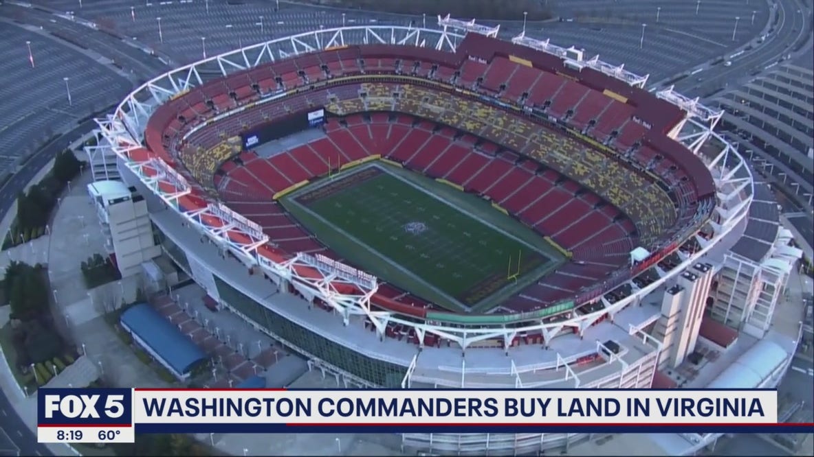 Commanders buy land in Virginia for possible stadium site