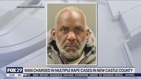 Man charged in multiple rape cases in New Castle County
