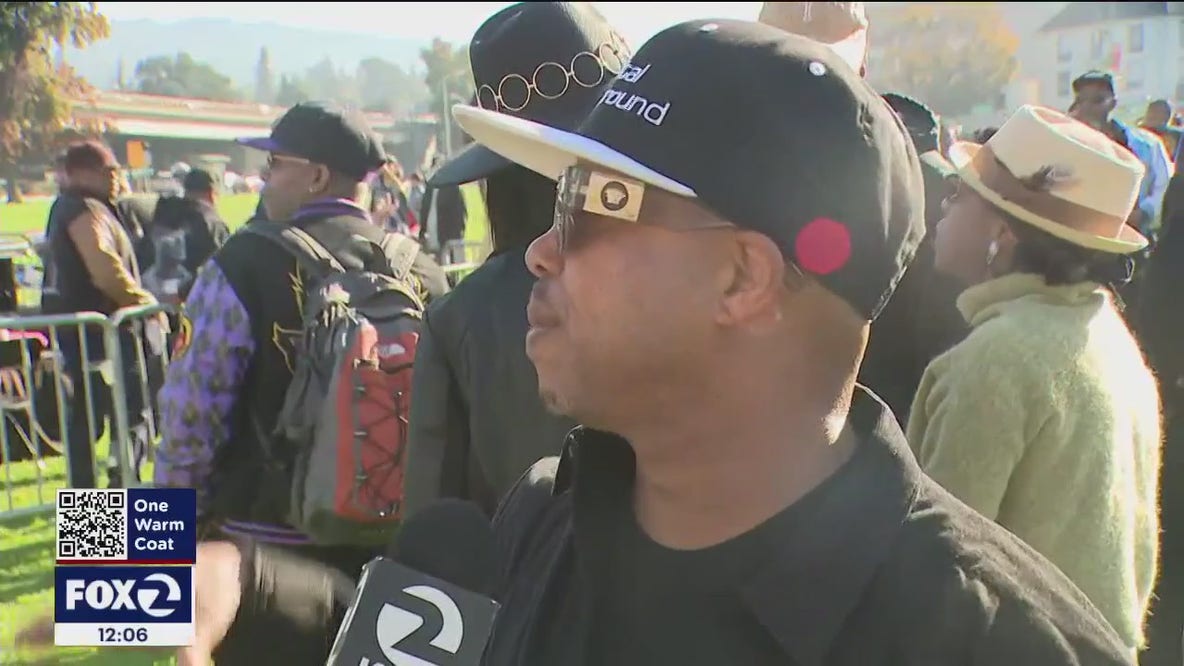 Crowds come out for Tupac Shakur Way in Oakland