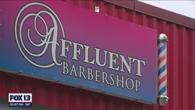 Fresh cuts for back to school: Affluent Barbershop gives free haircuts to students