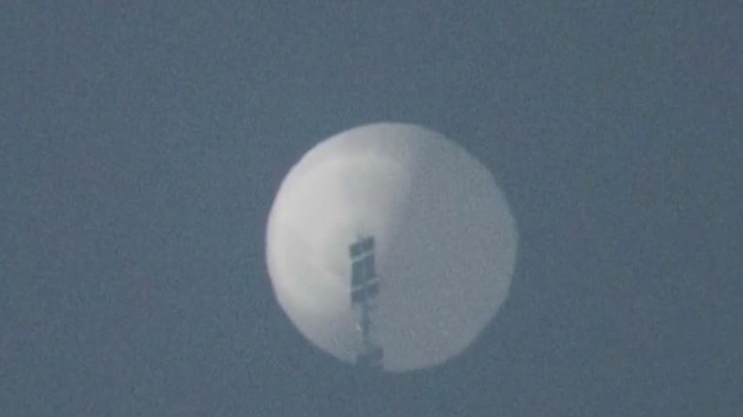 Chinese balloon shot down over the Atlantic