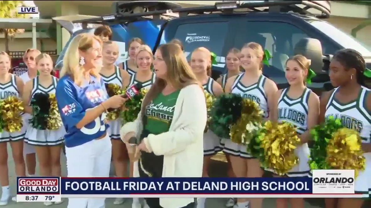 Football Friday: DeLand High cheerleaders