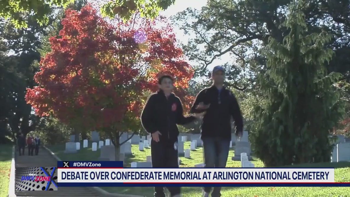 Debate over confederate Memorial at Arlington National Cemetery
