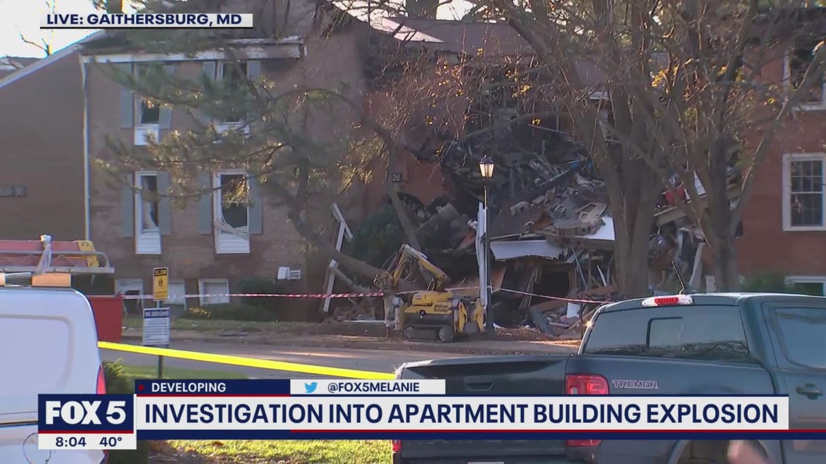 Some residents remain unaccounted for after explosion at Potomac Oaks Condominiums in Gaithersburg