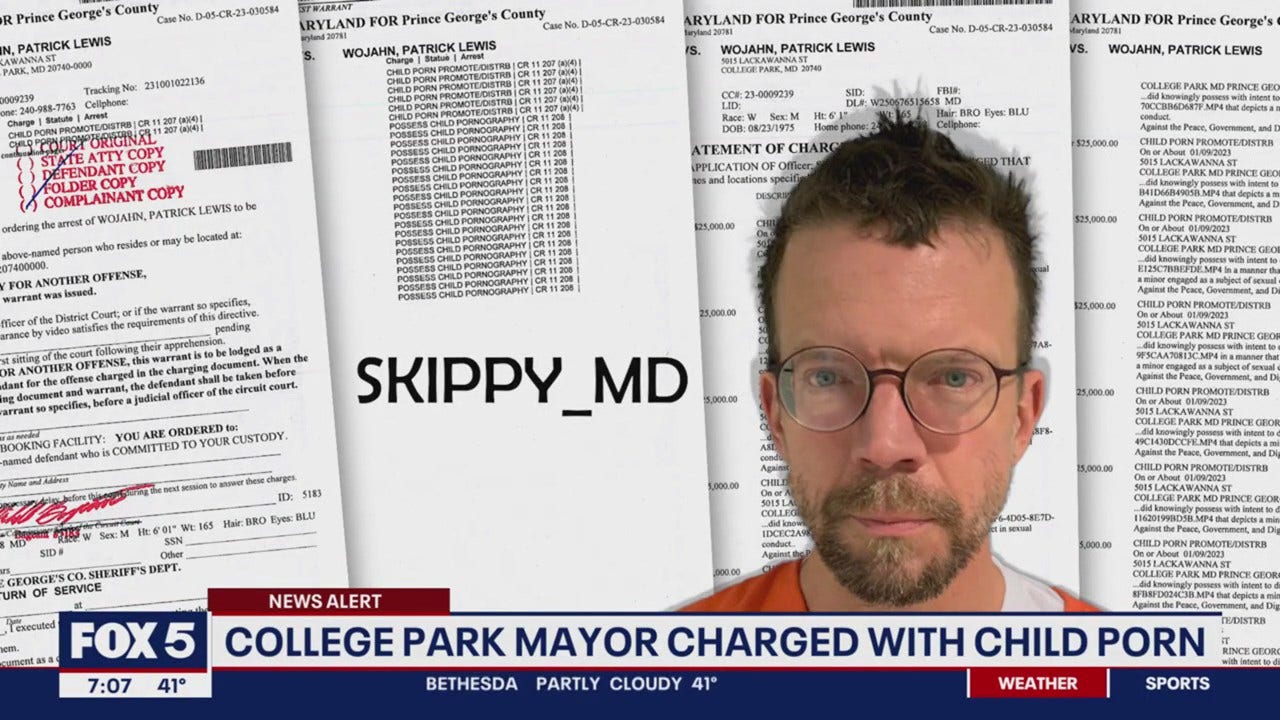 College Park mayor facing child pornography charges expected in court Monday