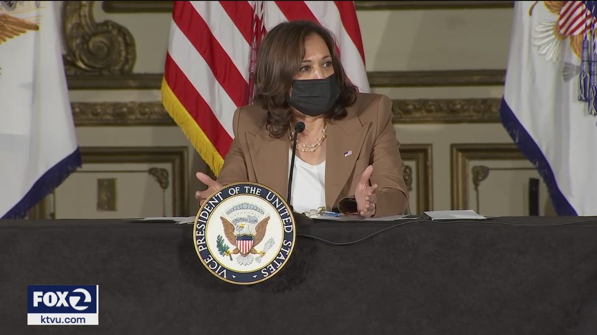 VP Harris holds roundtable in San Francisco, focuses on abortion rights