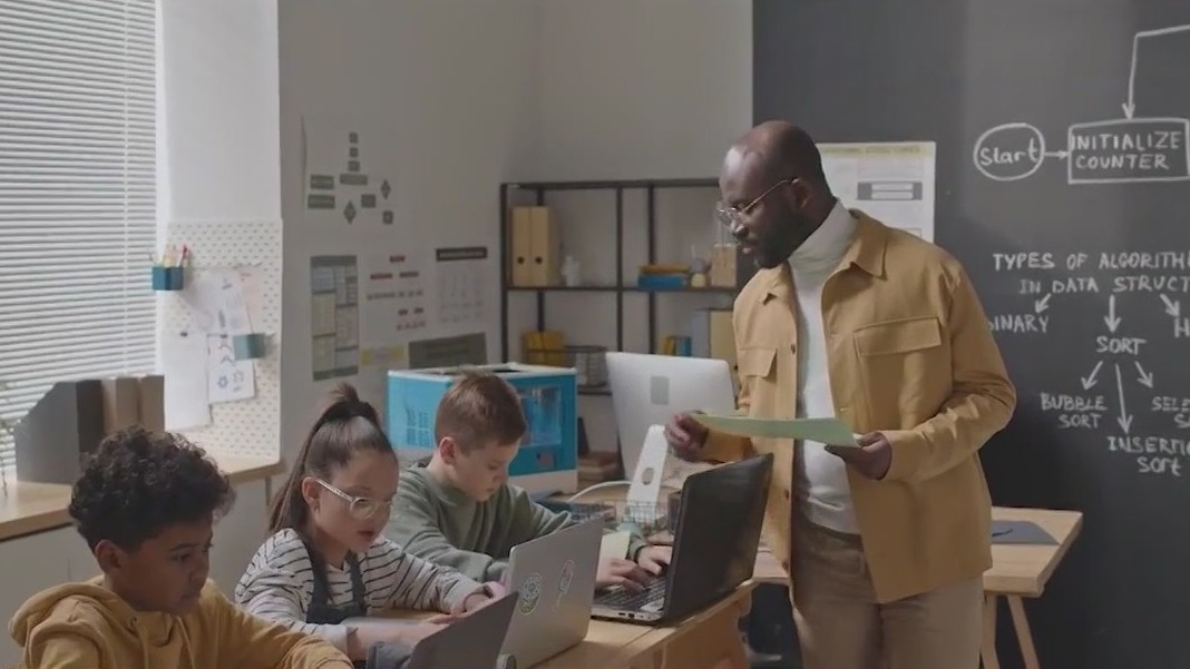 Teacher picks up part-time gig