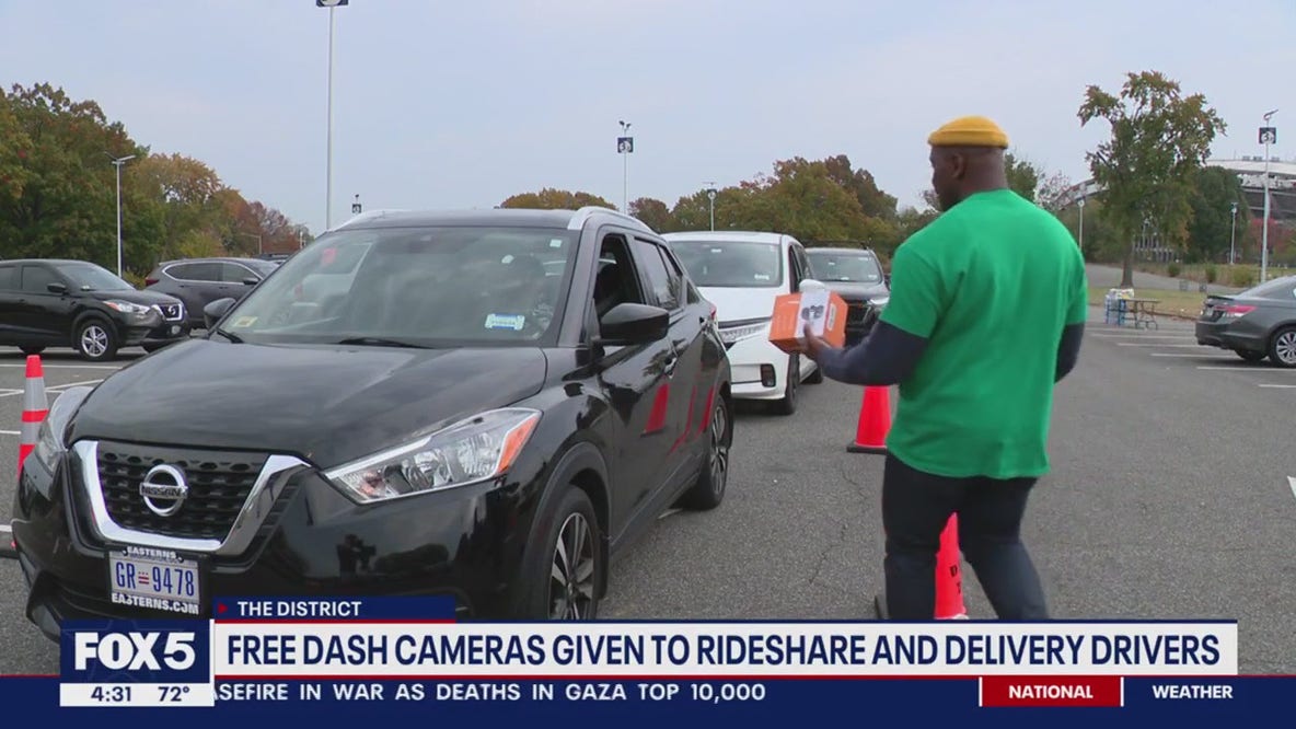 Lyft and Uber drivers eligible for free dash cams