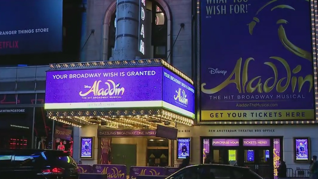 COVID-related cancellations across Broadway