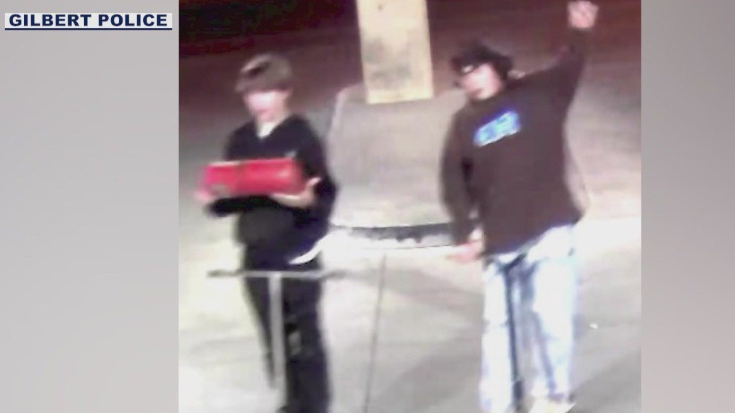 Suspects sought after man hit by fire extinguisher