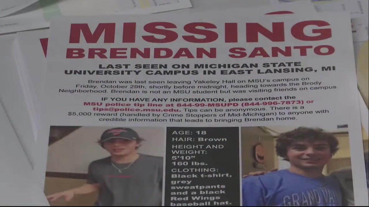 Authorities say tip from private investigator led them to Brendan Santo's body