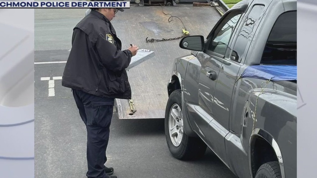 Richmond removes 70 abandoned cars
