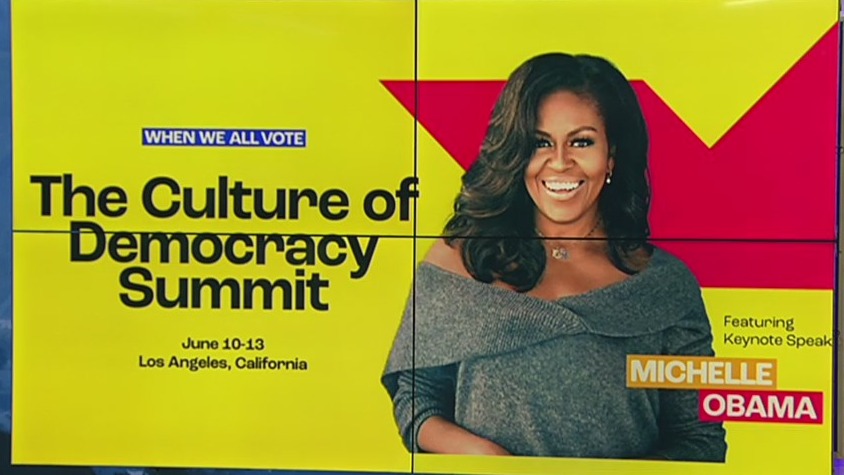 Michelle Obama to deliver keynote speech at Culture of Democracy Summit