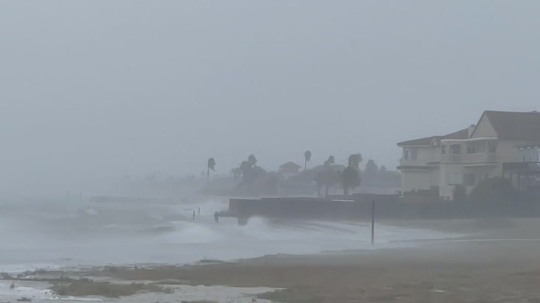 Tropical Storm Harold makes landfall in South Texas, causing power outages in Corpus Christi