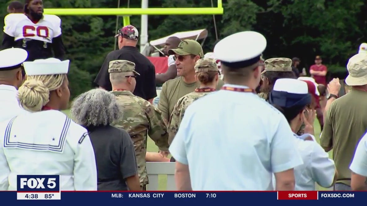 Commanders host Military Appreciation Day