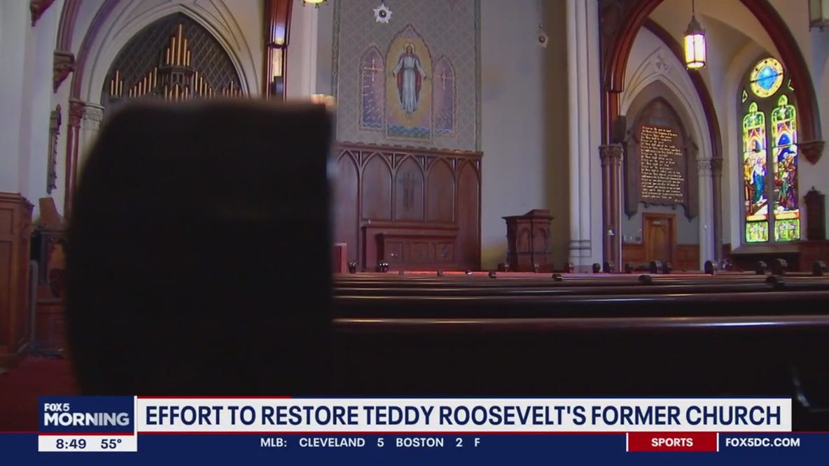 Effort underway to restore Teddy Roosevelt's former church