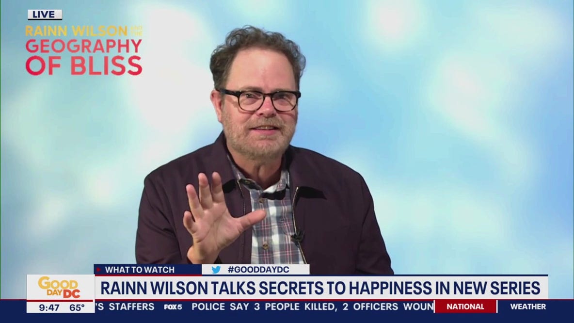 Rainn Wilson on new show 'Geography of Bliss'