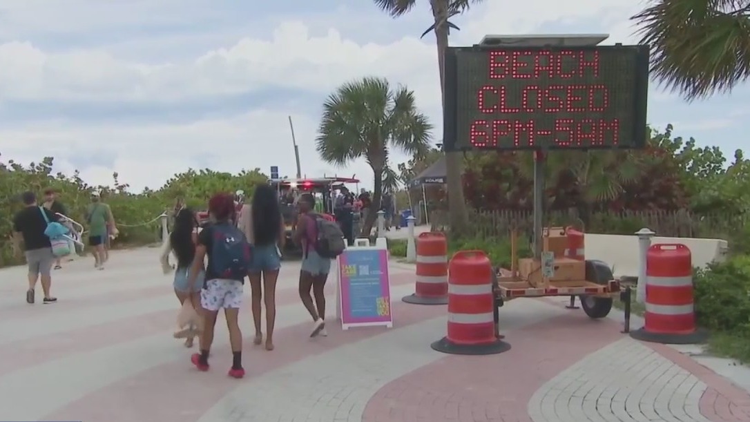 Miami Beach cracks down on spring breakers
