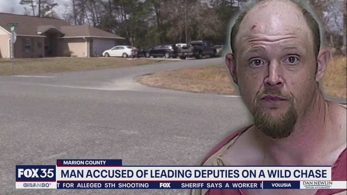 Deputies say man led on wild chase across Marion County