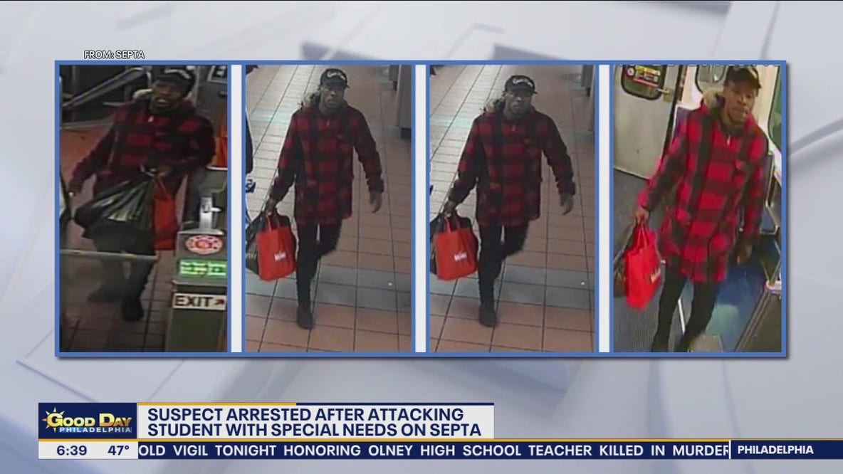 Suspect arrested after man with autism brutally attacked on SEPTA train