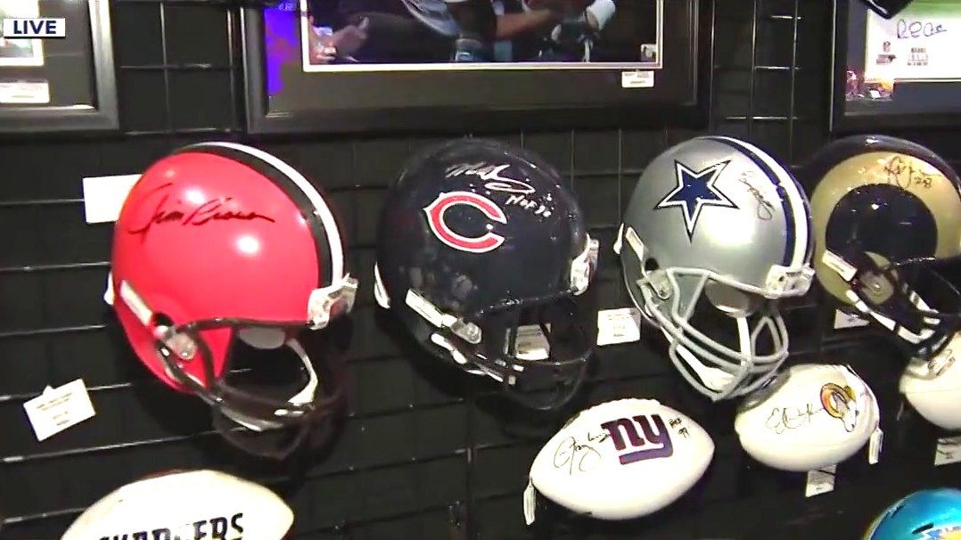 Exclusive Super Bowl merchandise at NFL Shop at Phoenix Convention Center