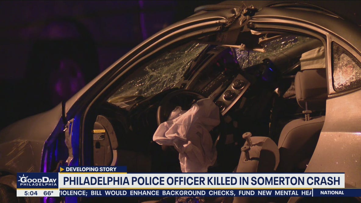 Off-duty Philadelphia police officer killed in Somerton crash on his way home from work