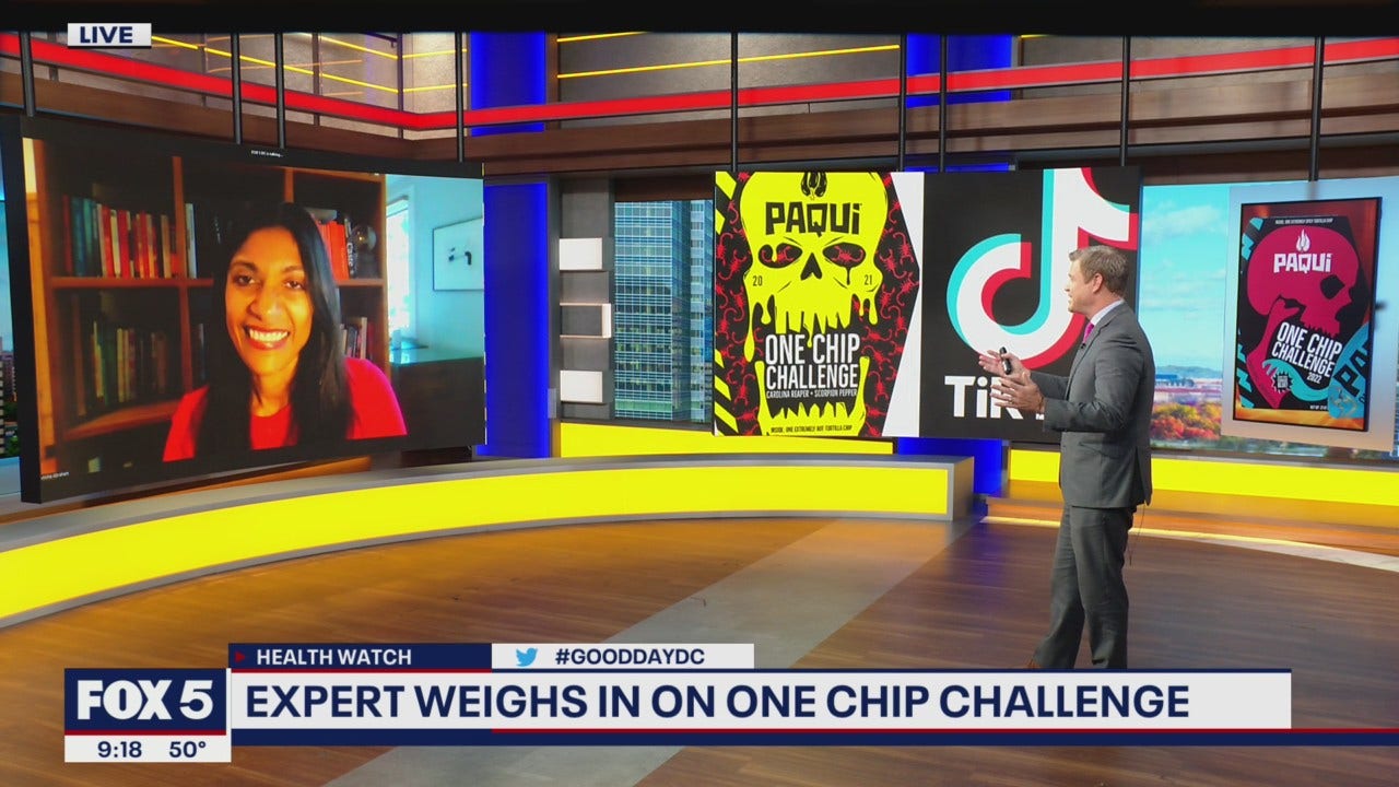 Experts warn against the #OneChipChallenge