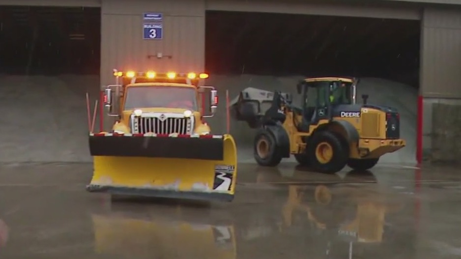 Lake County road crews prep for more snow Tuesday