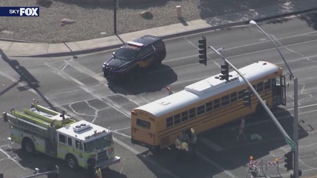 Teen struck by bus in the West Valley