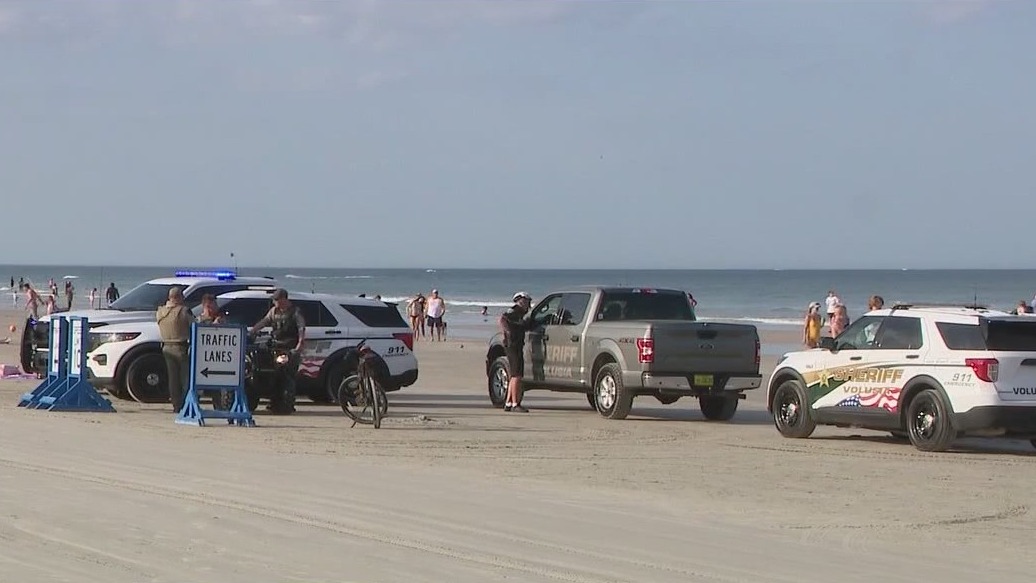 Law enforcement out in full force following gun incidents at Florida beach