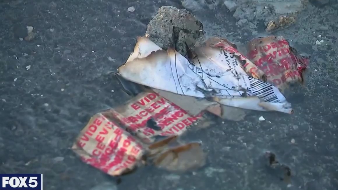 NYPD warehouse fire aftermath