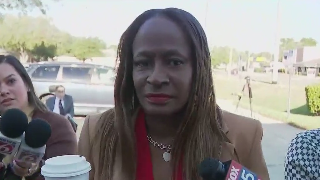 Regina Hill appears in court for civil lawsuit