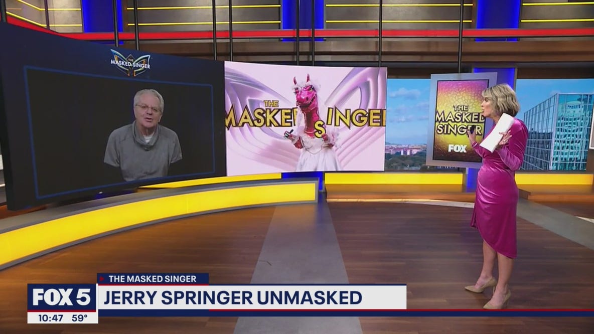 'The Masked Singer': Jerry Springer revealed as the 'Beetle'