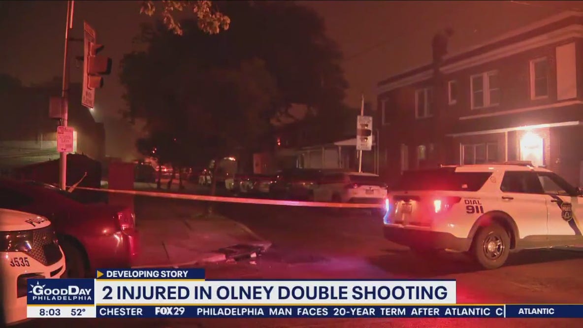 2 injured in Olney double shooting