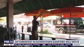 Oktoberfest in Downtown Sanford moving