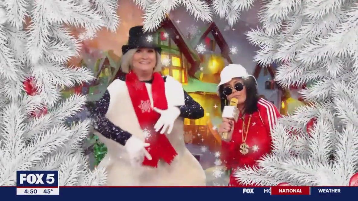 Sue Palka helps FOX 5 get into the holiday spirit