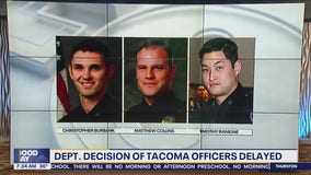 Dept. decision of Tacoma officers delayed