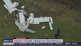 Emergency crews respond to fatal plane crash in Chester County