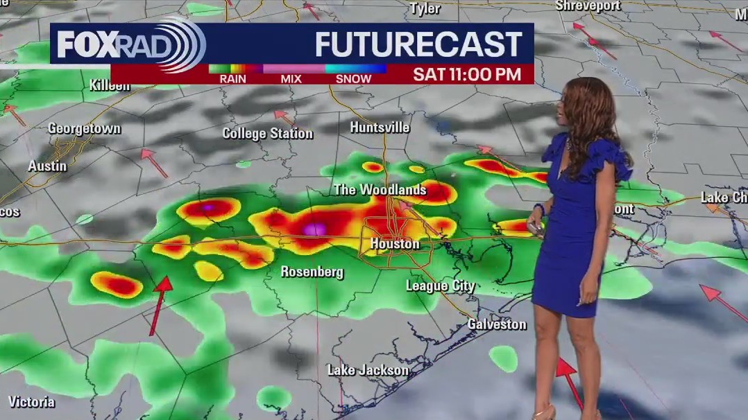 FOX 26 Houston Weather Forecast: Rain moving back in